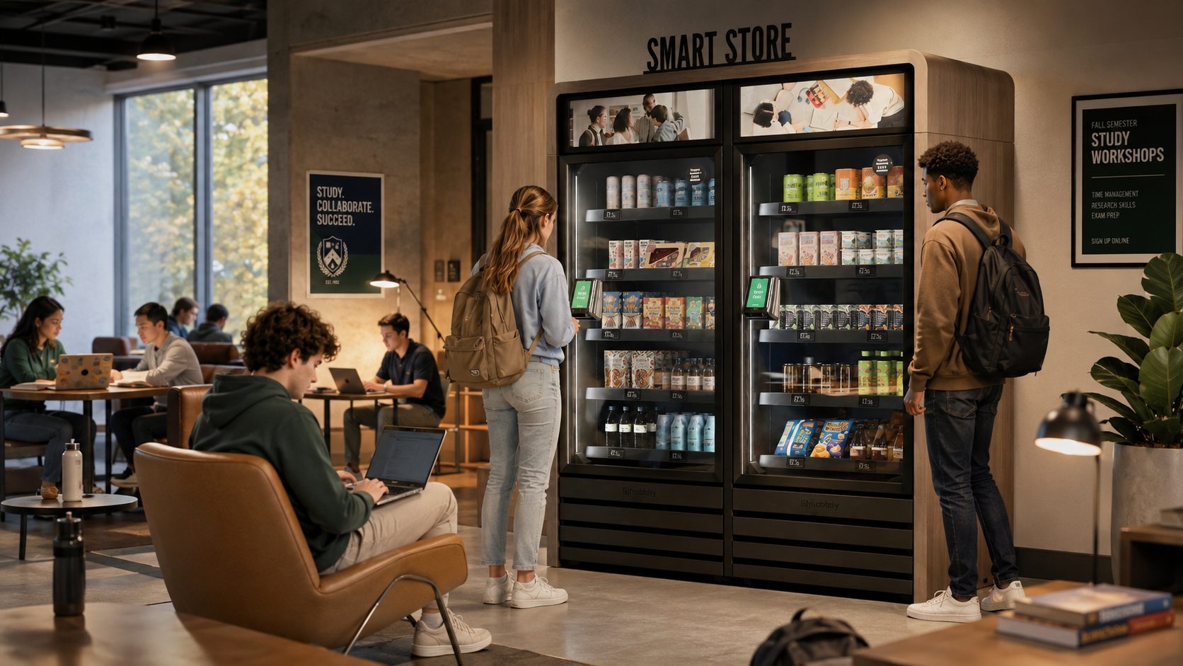 Curated Knibbly campus market